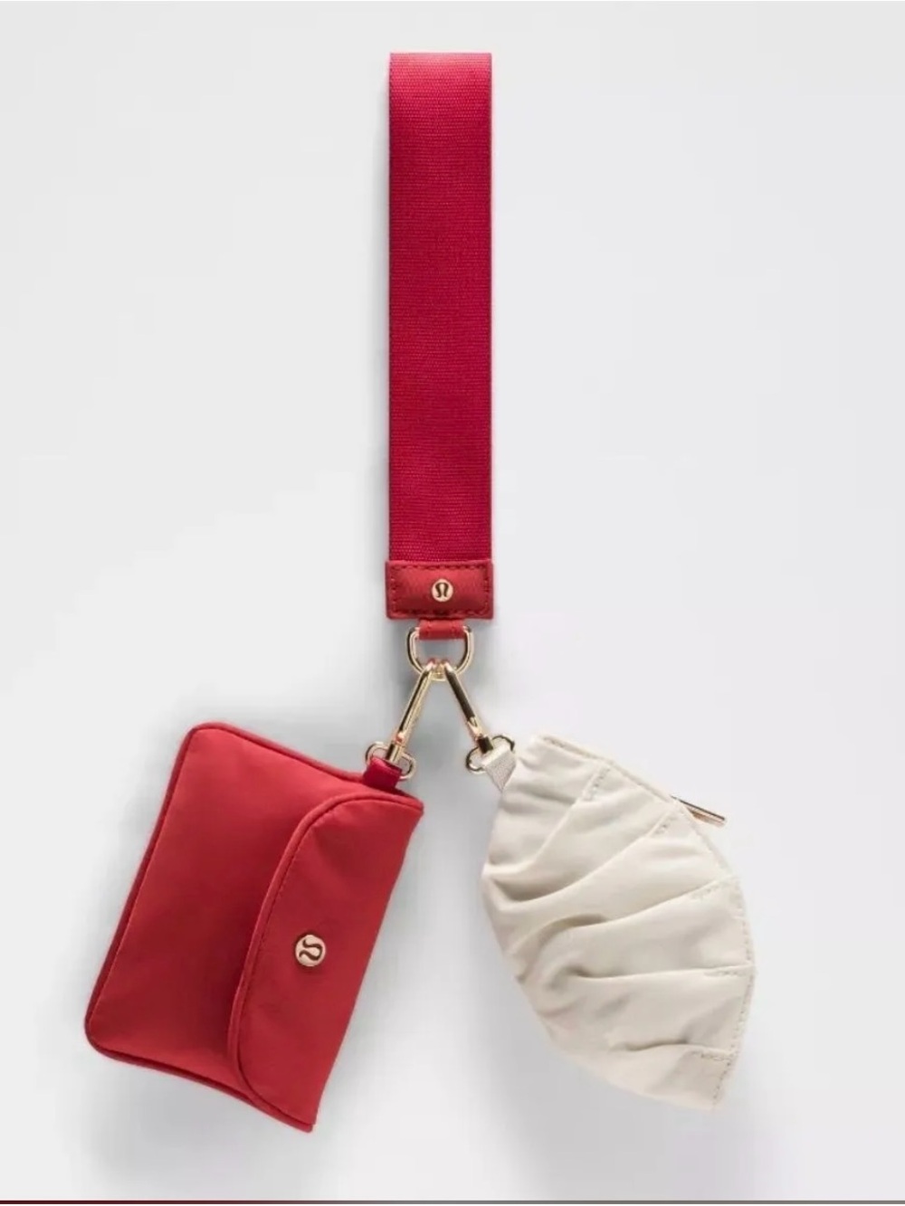 Lululemon NY Dumplings Dual Pouch Asia Exclusive NWT